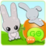 Logo of GO SMS Sweet Bunny Theme android Application 